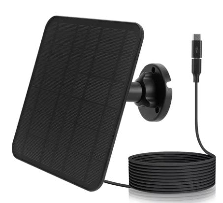 5W Solar Panel for Security Camera