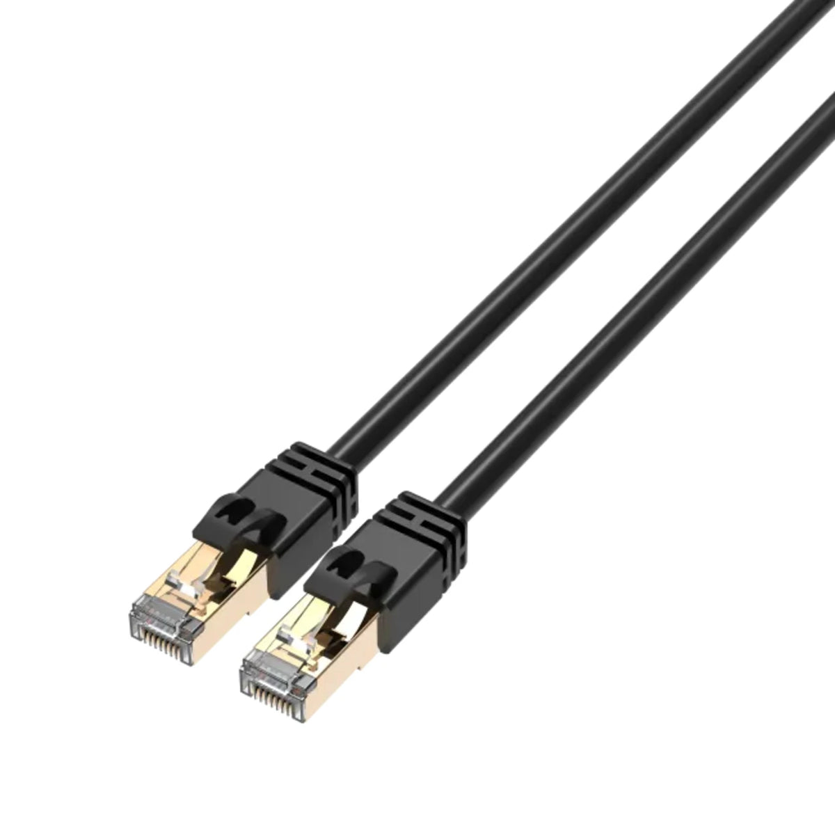 CAT6A Outdoor Network Cable, 10m Black