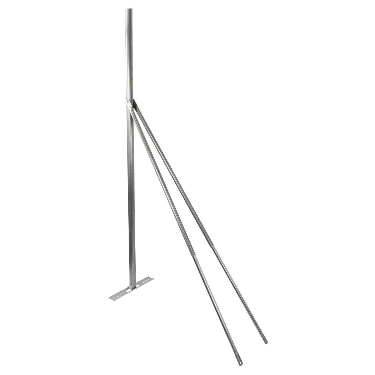Hills Antenna Starlink 1.8m Pole Mount Kit – Suits Metal Roof Profiles