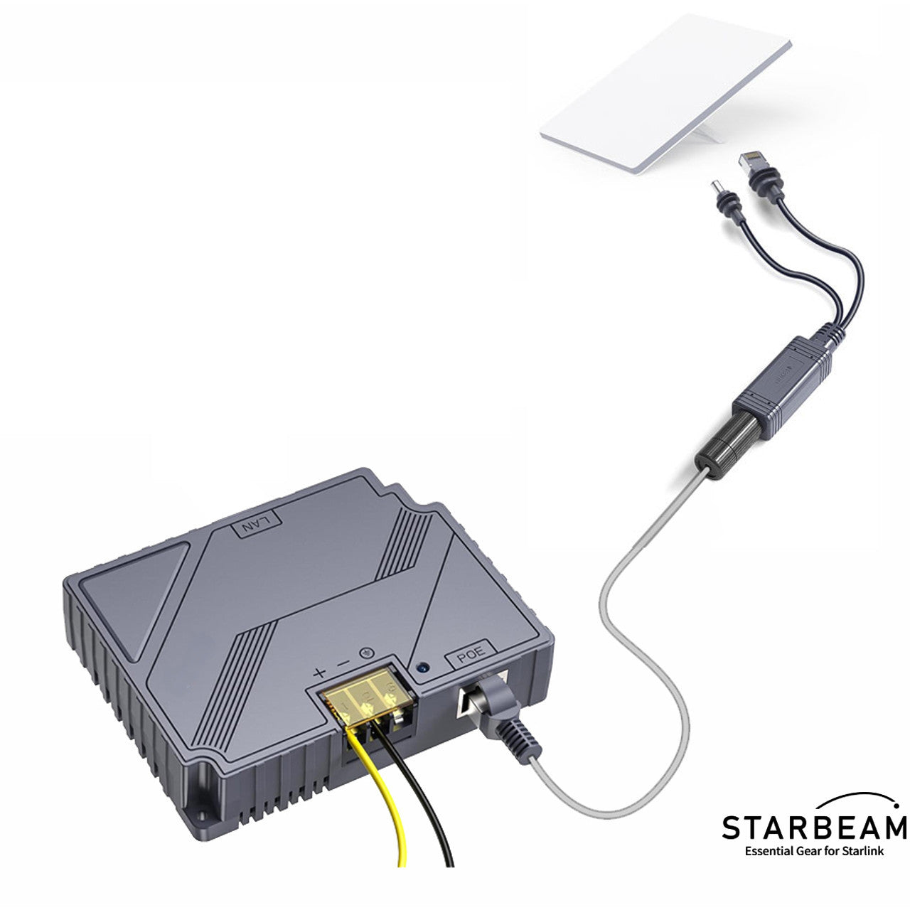 Starbeam Starlink Mini PoE Splitter Cable