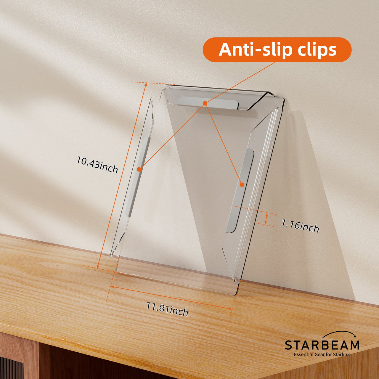 Starbeam Starlink Mini Protective HDPE Hard Shell Cover - Transparent