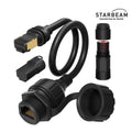 Starbeam Starlink Gen3 Standard Waterproof Ethernet Extension Cable, 50cm
