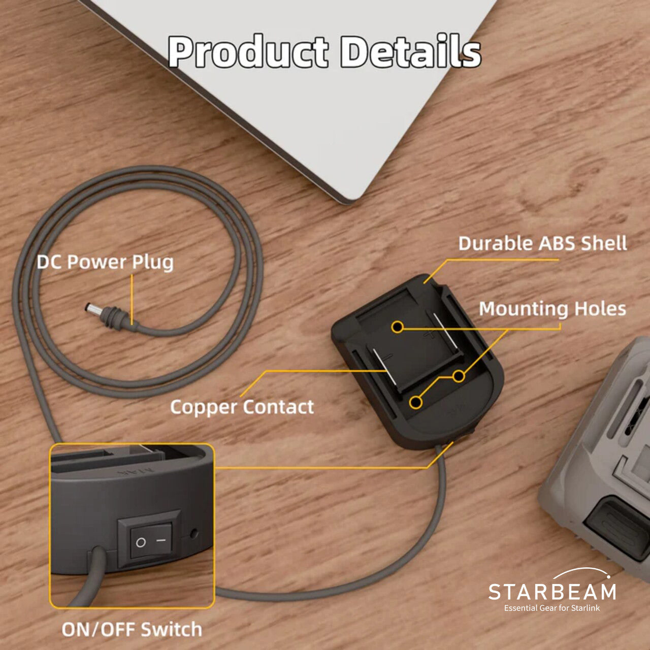 Starbeam Starlink Mini Makita 18V Battery Adapter