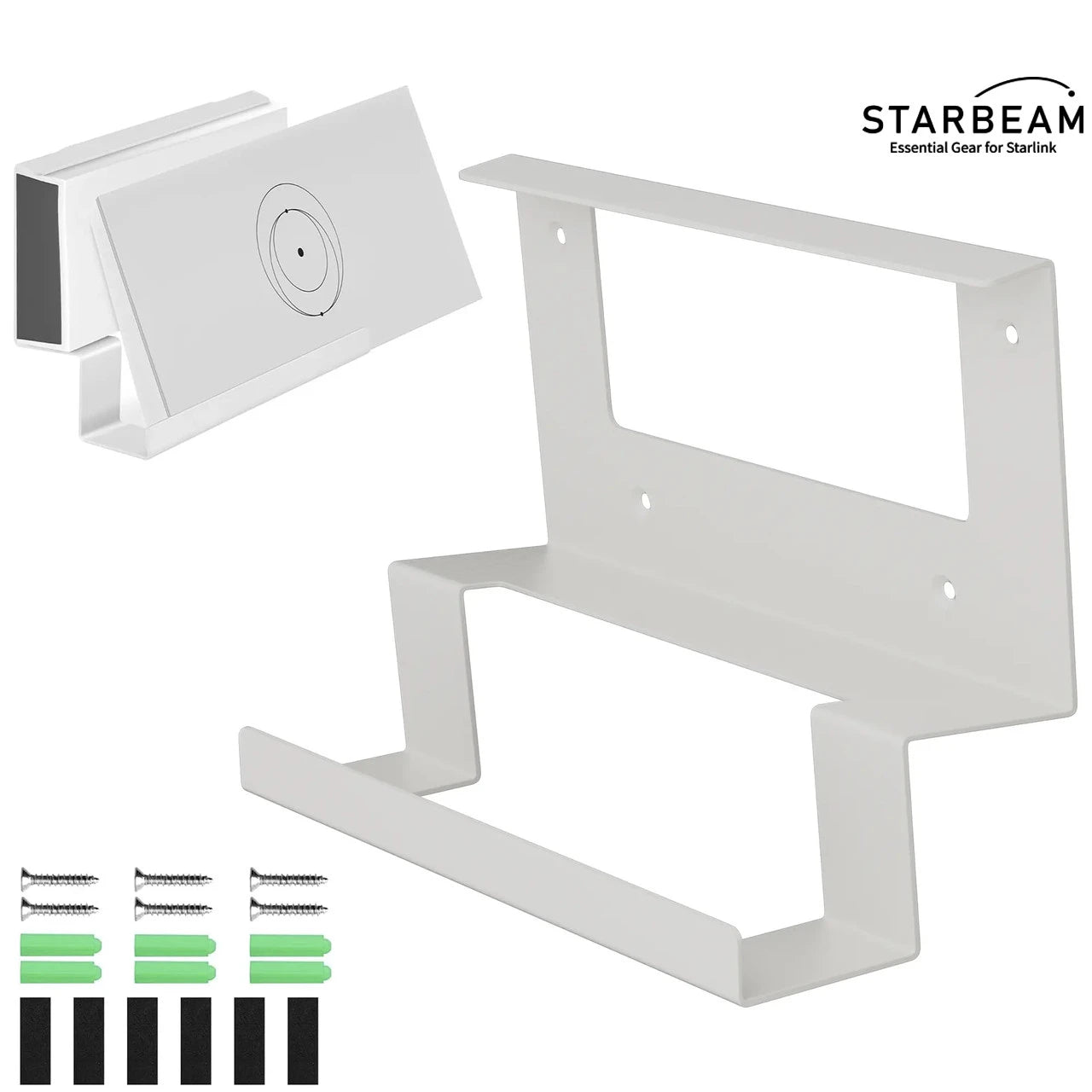 Starlink Gen 3 Space-Saving Router & Power Supply Wall Mount Kit