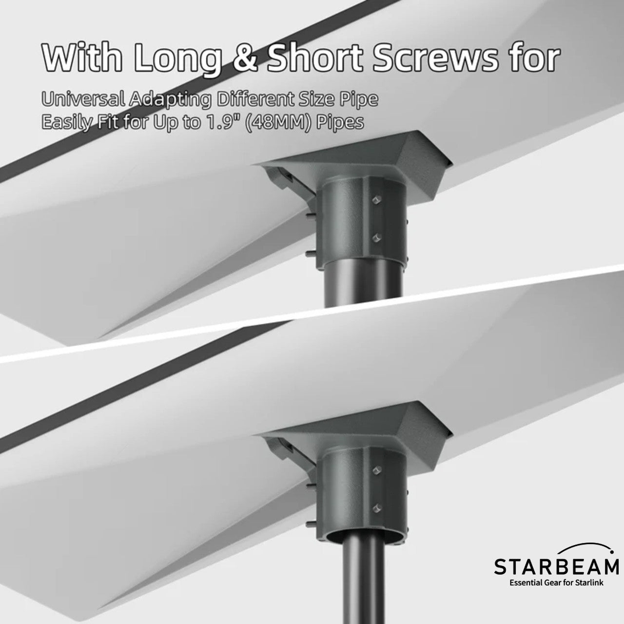 Starbeam Starlink Gen 3 Standard Aluminium Pole Adapter for 25-48mm Pole