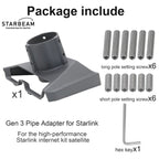 Starbeam Starlink Gen 3 Standard Aluminium Pole Adapter for 25-48mm Pole