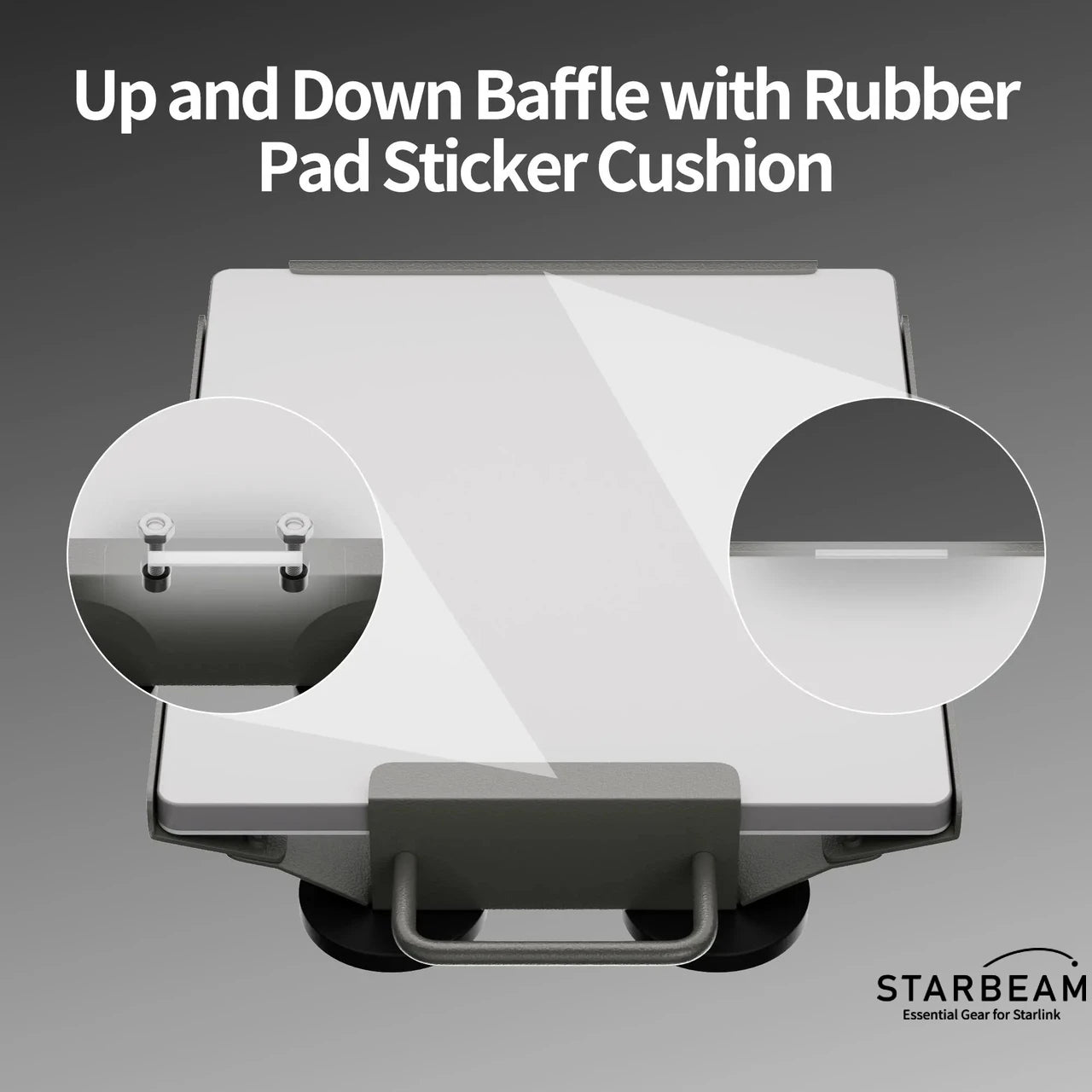 Starbeam Starlink Mini Vehicle Roof Mount with Magnets