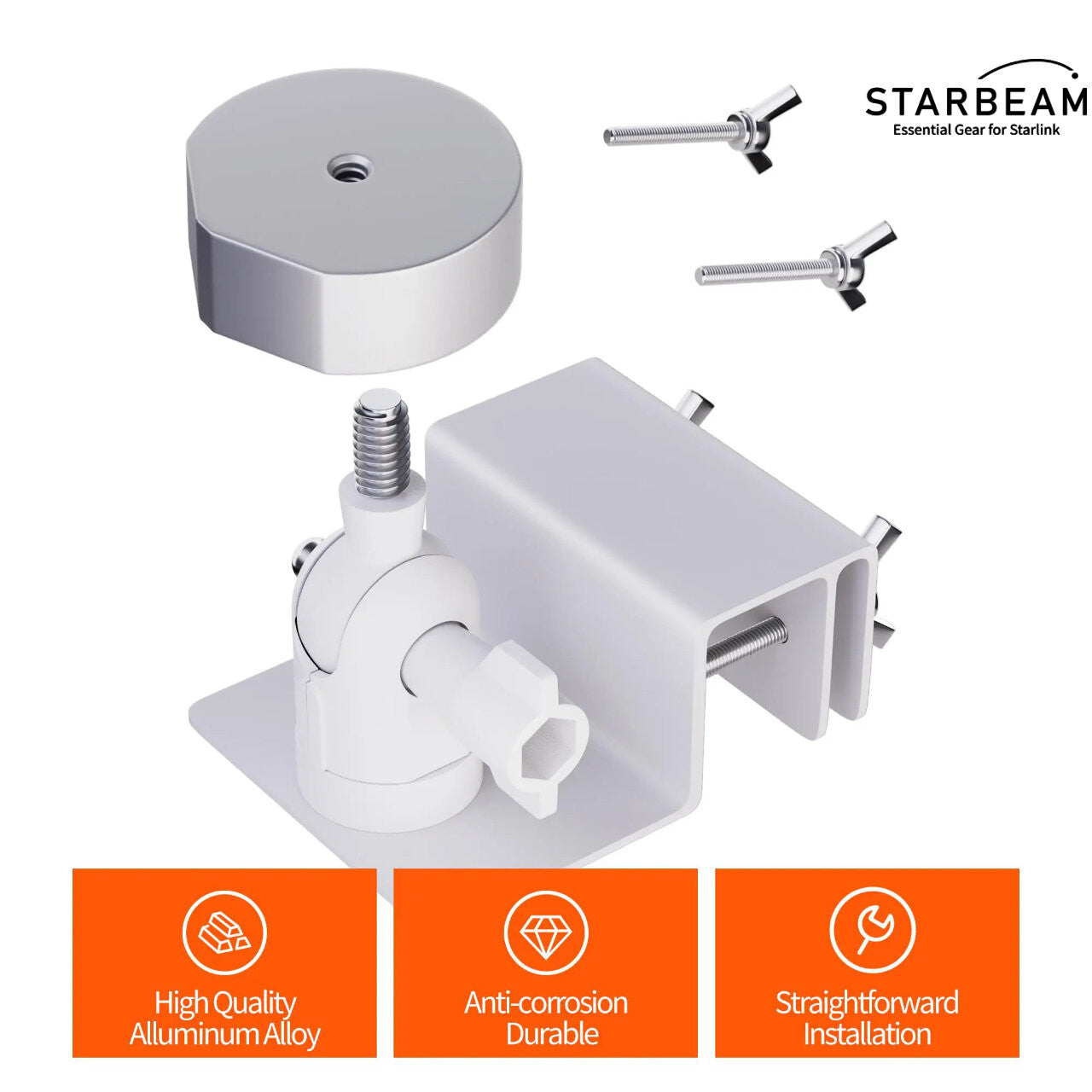 Starbeam Starlink Mini Roof Gutter Mount