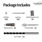 Starbeam Starlink Dish Cable Routing & Installation Kit