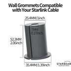 Starbeam Starlink Dish Cable Routing & Installation Kit