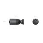 EZVIZ 4K 8MP Outdoor Wi-Fi Smart Powered Camera - 2 Pack